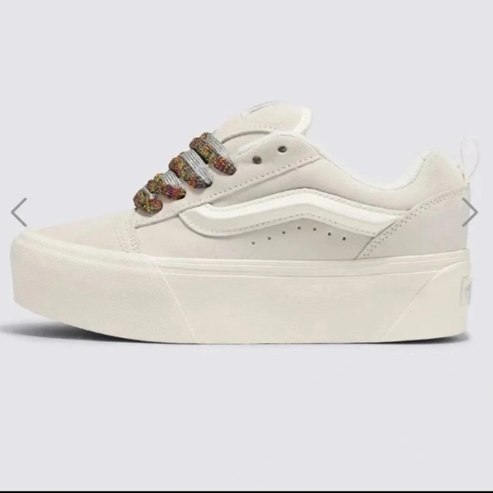 Vans Women Size 7, 7.5 Men Size 5.5, 6 Knu Skool Stack Gray Platform Sneaker New